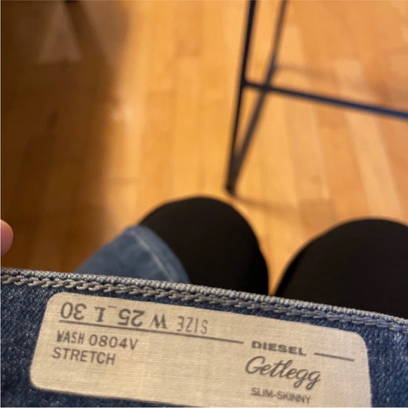 Diesel Dark Blue Skinny Jeans - Picture 3 of 4